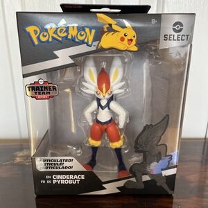 Pokémon Select Cinderace Articulated Figure 15cm.